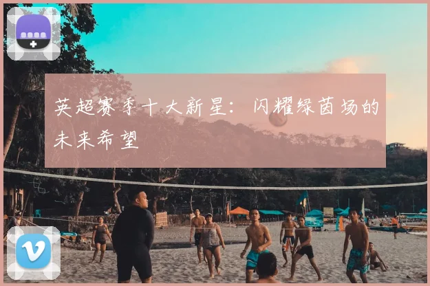 英超赛季十大新星：闪耀绿茵场的未来希望
